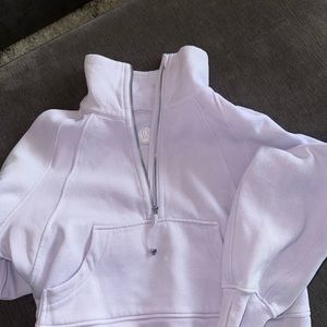 Scuba Oversized Funnel-Neck Half Zip